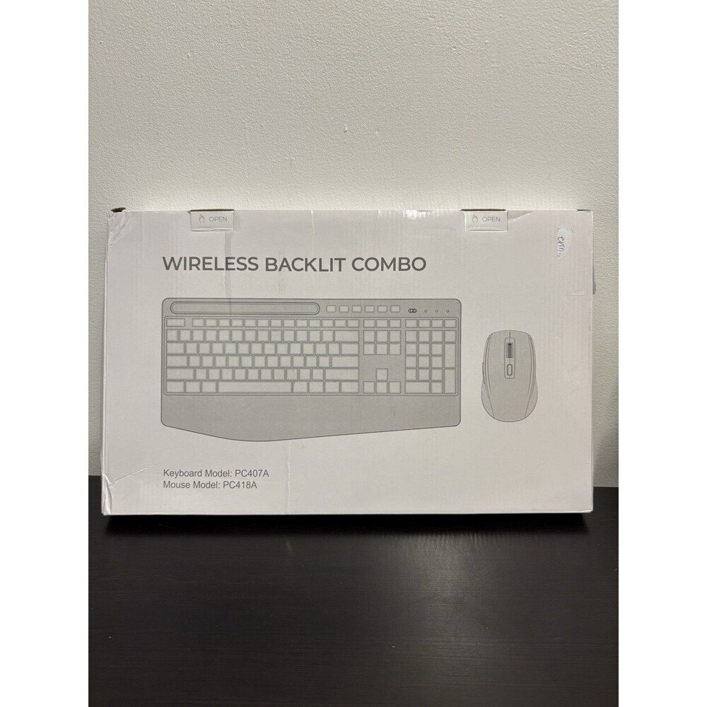 New VicTsing Wireless Keyboard Mouse Combo Energy Saving 3 Level DPI Adjustable